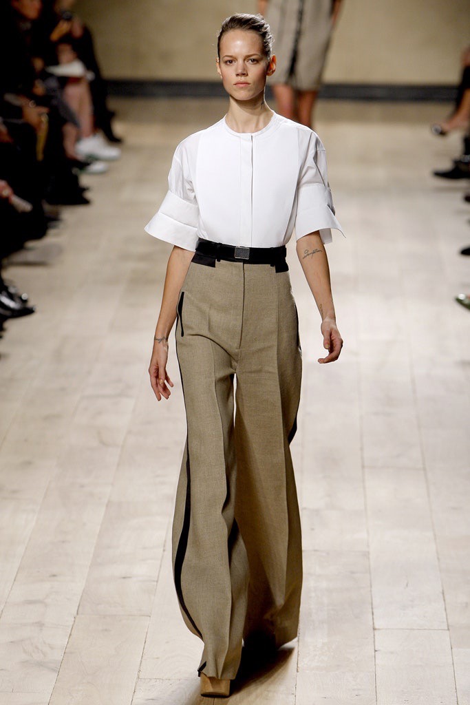 Phoebe Philo pantalone a gamba larga