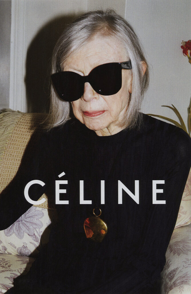 Joan Didion Celine Phoebe Philo