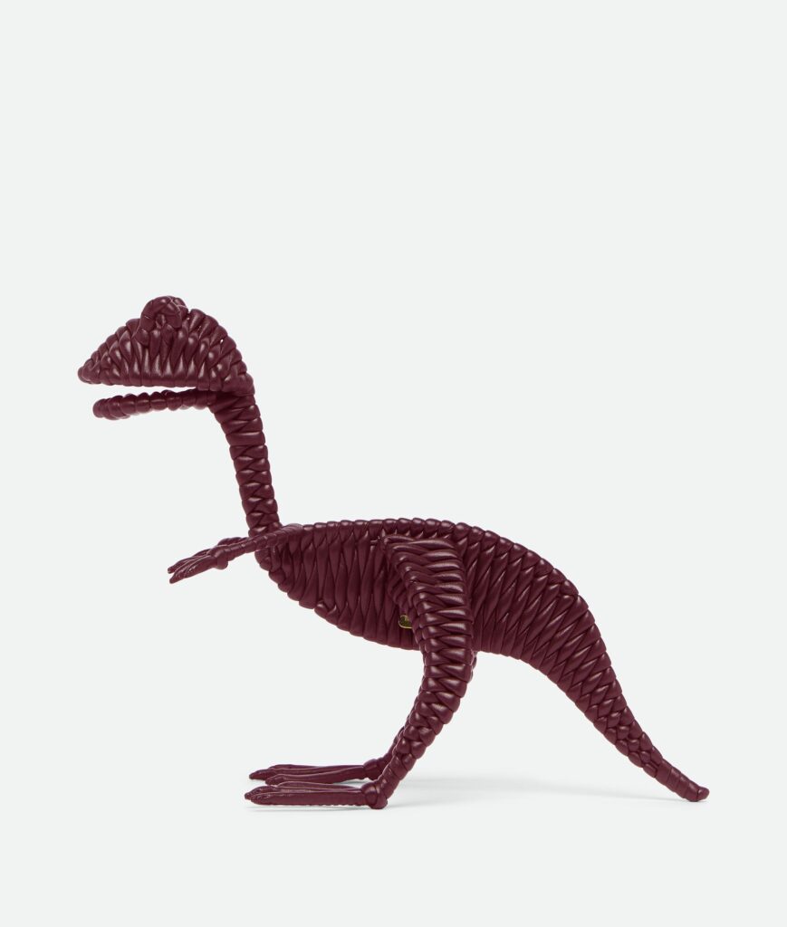 Bottega Veneta Dinosauro intrecciato Barolo