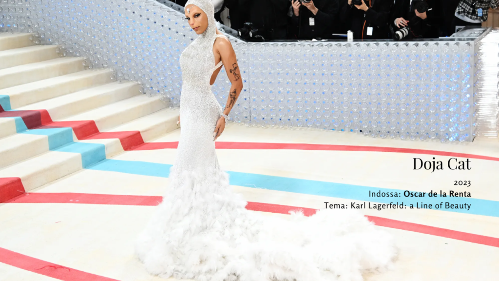 Met Gala - Doja Cat in Oscar de la Renta