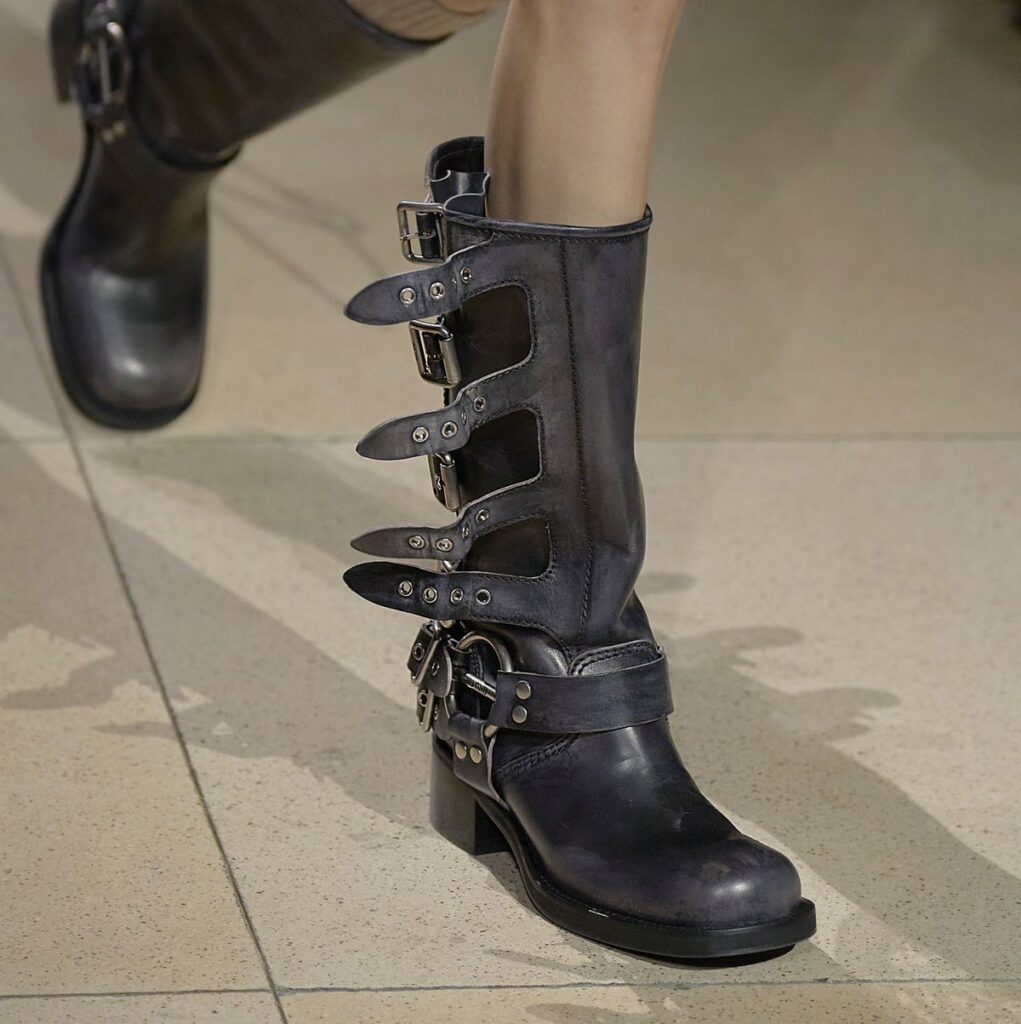 Moda 2024 Miu Miu Biker Boots